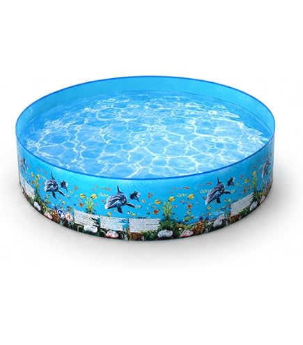 Pataugeoire Caneton 122 X 25 Cm – 218 Litres, Hauteur D’Eau 24 Cm | Piscine Gonflable Pour Enfants Dès 3 Ans, Idéale Jardin Et Été