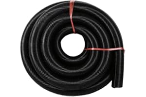 LOVIVER Tubo Flexible de Plástico para Aspiradora de 3 M / 2 / M, Negro, B- 2m Negro 40mm