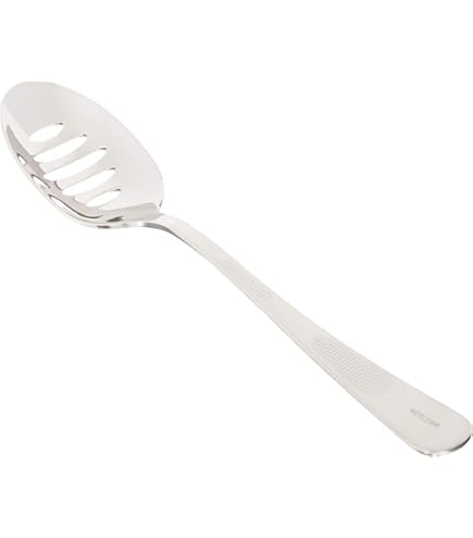 Sur La Table Large Stainless Steel Slotted Spoon | Sur La Table
