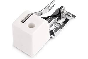 Coser prensatelas accesorio para pies, SUNASQ prensatelas con cortador lateral multifuncional para máquina de coser apto para Brother, Janome, Singer, Viking.