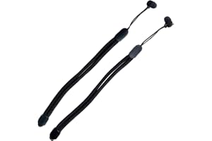 ANNRYBOR Improved Replacement Wrist Wraps for Quest 2 Gen Controller, Professional Wrist Lanyards with Resin White Stopper