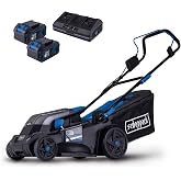 Scheppach Ak&uuml;l&uuml; &ccedil;im bi&ccedil;me makinesi BC-MP380-X 20V fır&ccedil;asız ak&uuml;l&uuml; &ccedil;im bi&ccedil;me makinesi | 38 cm kesme genişliği | 450 &ndash; 500 m2 i&ccedil;