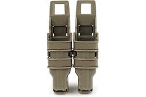 KODENOR Pistola Fast Mag Pouch M4 9mm Tactical Magazine Sacchetto Molle Clip Clip Holster Quick Tiro Mag Airsoft Caccia Shooting