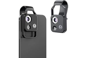 Portatile Microscopio per Smartphone, Koolertron Microscopio Digitale,200 X Design a Clip Universale Microscopio per Bambini Adulto,Compatibile con Ios Android