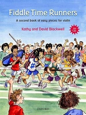 Oxford University Press blackwell k/d - fiddle time runners (ed.revisee) +cd -violon