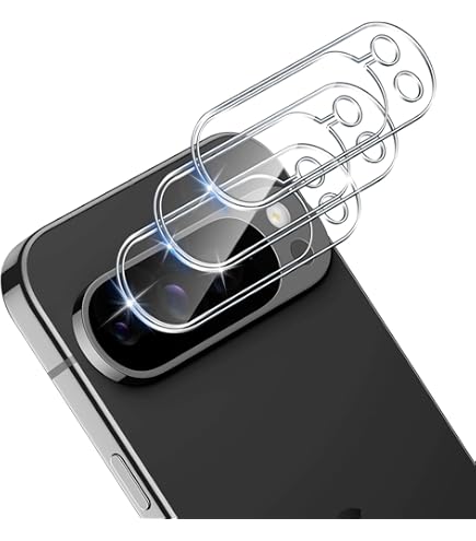 GIOPUEY Pellicola Protettiva Per Fotocamera Google Pixel 10 - Vetro Temperato HD, 4 Pezzi, Anti Graffio E Anti Impronta, Ultra Sottile.