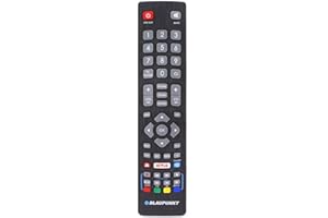 121AV Original TV Remote Control for Blaupunkt BLF/RMC/0008 Full HD LED 3D Smart LED with Netflix Youtube 3D Smart Buttons