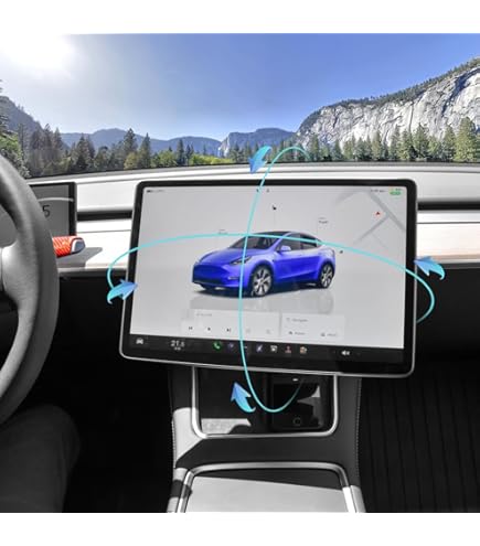 Produktbild von FDAIUN Alcantarn Mittelkonsole Wrap Kit Für Tesla Model 3 Modell Y 2017 2018 2019 2020 Center Console Protective Decoration Wrap Zubehör Schwarz