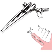 Crysore Dilatateur urètre avec vis ajustable Acier inoxydable Plug ...