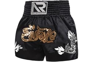 TiaoBug Pantalones Cortos De Boxeo para Niños Pantalones Cintura Ancha Pantalones Cortos para Muay-Thai Pantalones MMA Ropa De BJJ