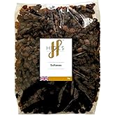 Hides Fine Foods - Sultanas 1kg - GMO Free - Suitable for Vegetarians - Baking - Desserts - Cakes - Cookies - Tart - Mince Pi