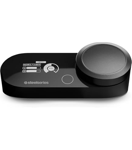 SteelSeries GameDAC Gen 2 - Amplificatore audio Hi-Res, ESS Sabre