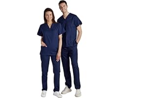 Proluxe Professional Healthcare Scrub Suit Set - Top & Trouser - Unisex