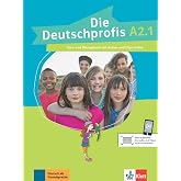 Deutschprofis in Teilbanden: Kurs- und Ubungsbuch A2.1 + Audios und Clips o