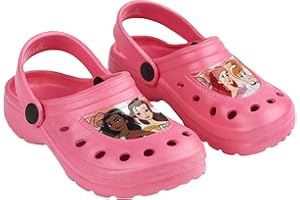 Disney Principesse Sabots pour Filles, Sandales Ariel Belle Moana Cendrillon, Tailles EU 22 à 29