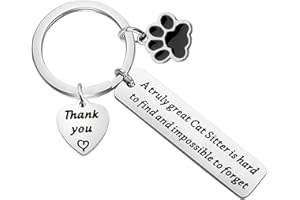 MAOFAED Katzensitter Geschenk Katzenliebhaber Geschenk Katzensitter Dankeschön Geschenk Ein wirklich toller Katzensitter ist schwer zu finden