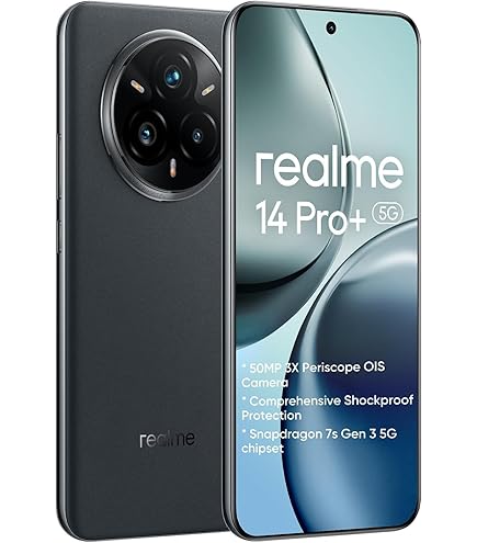 realme 14 Pro+ 5G Dual SIM 12GB RAM 512GB - White : Amazon.com.be