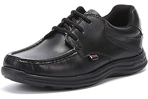 Kickers Youth Boy's Reasan Lace Up Leather School Shoes