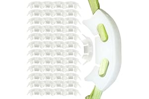 Kapaunn 50 Stück Pflanzenbieger Pflanzentrainer Für Niedrige Belastung Pflanzenstützclips 90 Grad Pflanzenstiel-Trainer Zum Biegen Von Pflanzenstämmen Und Ändern Der Wuchsrichtung