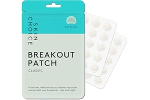 SKIN CHOICE Spot Patches - Breakout Pimple Patches (Pack of 30), Acne Patches, Hydrocolloid Patches, Spot Stickers For Face Spots Treatment Dots Blemish Patch Vegan, Cruelty-Free, Korean Skin Care