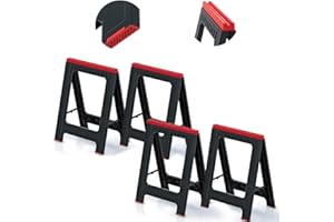 magubo Arbeitsbock - Stabile Klappbock Böcke, 700kg Tragkraft, 79 x 58cm - Perfekter Helfer für Heimwerker und Profis, Bock für vielfältige Einsatzmöglichkeiten (4er Set)