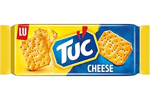 ‎TUC TUC Cheese – Knusprige Cracker mit Käse-Geschmack – 100g