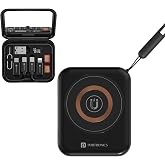 Portronics Smartpod 3 in 1 Wireless Charger with Multifunctional Cable & Cleaning Kit, Makeup Mirror, 60W Type C Cable, Mobil