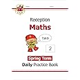 Reception Maths Daily Practice Book: Spring Term (CGP Reception Daily Workbooks)