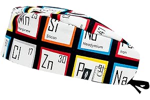 ROBIN HAT QuimIca con sistema Click – Capelli corti – Berretto di Quirofano Rokin Hat con sistema di fissaggio con click – Regolabile – 100% cotone (Autoclave)