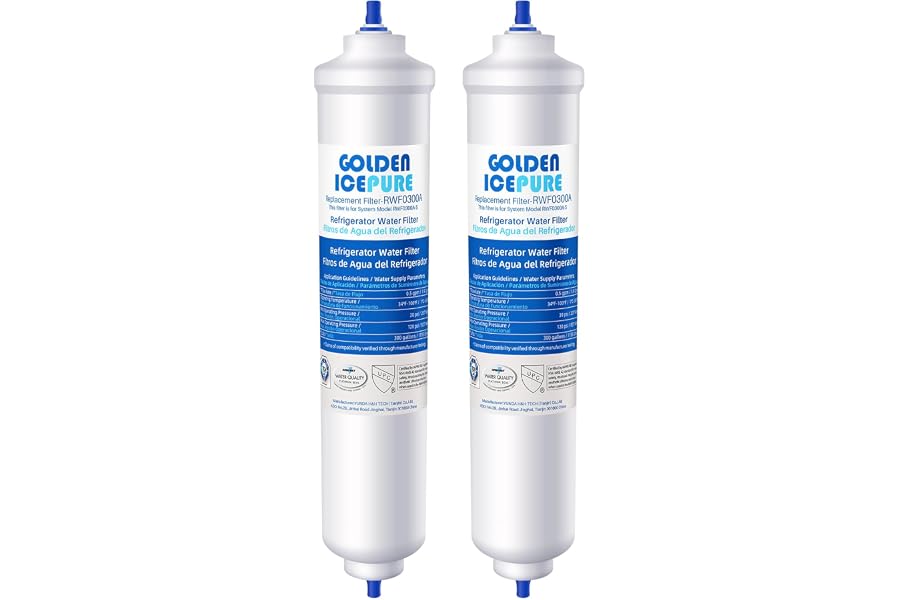 GOLDEN ICEPURE Filtre à eau pour réfrigérateur Compatible Avec Samsung DA29-10105J, DA29-10105J HAFEX/EXP, DA99-02131B, WSF-1