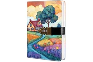 HwxBen Diario Segreto Bambino, Regalo per Bambini 7 8 9 10 11 12 13 14 Anni, con Blocco a 3 Cifre, Proteggi i Tuoi Pensieri, Idea Regalo Halloween Natale Compleanno, Quaderno A5 Cancelleria