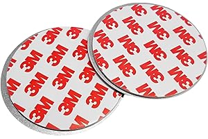 Fiducia 3M Premium Magnetische Halterung (10 Stück) Rauchmelder Mit Magnethalterung, Magnethalterung Rauchmelder, Extra Dicke Magnet Klebehalterung, Universeller Rauchmelder Magnethalter