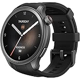 Amazfit Balance 46 mm Smart Watch, kontaktlose NFC-Zahlung, KI-Fitnesstrainer, 14 Tage Akkulaufzeit, Schlaf- und Gesundheitsü