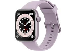 ACCLAFIT Reloj Inteligente Mujer Hombre, 1.85" Smartwatch con Llamadas Bluetooth, 140+ Modos Deportivos Smart Watch con SpO2/Pulsómetro/Monitor de Sueño/Podómetro, Impermeable IP68 Smart Watch Para Android iOS