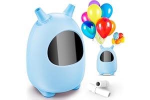 FITMITE Pompa a Palla Elettrica, Pompa a Palla Portatile a Doppio Ugello Elettrico, Pompa a Palloncino per Decorazione Festa 110 V-120 V, 600 W