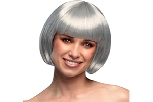 Boland - Perücke Cabaret, mittellang, Bob mit Pony, Kunsthaar, Frisur, Themenparty, Karneval, Mottoparty, Kostüm