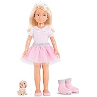 Corolle Girls - Coffret Valentine Ballerine, poupée mannequin, 28cm, dès 4 Ans, 9000600010