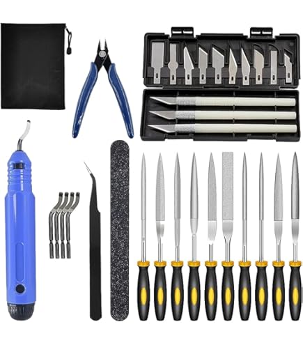 Inf3Dcoord 3D Printer Tool Kit Box Includes Filament Cutting, Cleaning