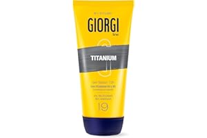 Giorgi Line - Gomina Absolut Titanium, 0% Silikony, Mocowanie i czas trwania 48h bez odpadów, Ultra-wytrzymałe i lekkie, mocowanie 5-170 ml