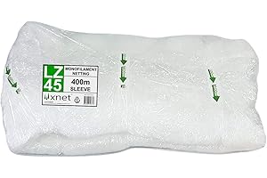 True Products Xnet LZ45 Christmas Tree Netting Sleeve Hank Monofilament Net, 45cm x 400m