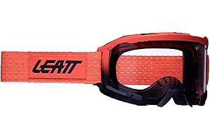 LEATT Velocity 4.0 MTB Goggles - Coral - 83% Clear Lens