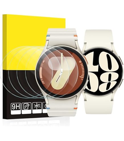 QUARKZMAN 6 stuks displaybeschermfolies voor horloges, 39 mm, HD High