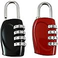 Rangwell Bag Lock Combination Number Locks for Door Password Key Home Digital Finger Padlock Deal Security Smart 4-Digit Safe Pin Hand Bag, Lock for Home/Shop/Office/Store/Farmhouse (Pack of 2)