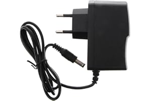 DOITOOL Ladegerät Stecker 3V 1A Power Adapter 55Mm X 21Mm Power Adapter 55 * 21Mm Schwarz