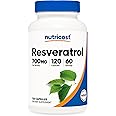 Nutricost Resveratrol 700 mg, 120 Capsules 60 serving - Vegan, Gluten Free, Non-GMO