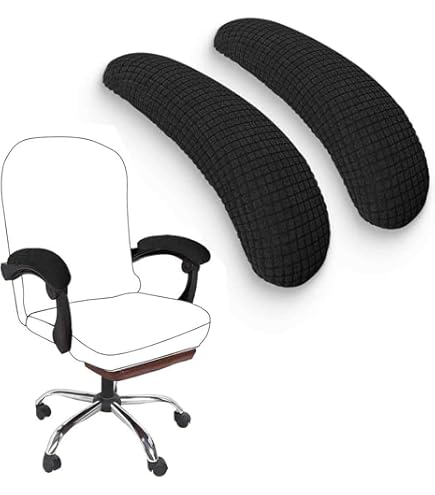 1 Paire De Couvertures D'Accoudoir De Chaise, Housse De Coussin De