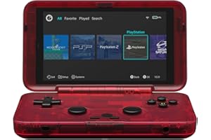 retroid Handheld Pocket Flip Watermelon Gaming Console avec processeur 8 cœurs 4G LPDDR4x RAM 128GB eMMC Android 11 WiFi BT5.0 [Flip-W.Melon]