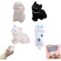 2 Stu00fcck Squishy Katze, Taba Squishy, Fufu Squishy, Katzen-Squishies- Spielzeug, Dehnbares Katzen-Stressabbau-Simulationsspielzeug, Katzen-Fidget- Spielzeug Zum Quetschen, Party-Geschenke