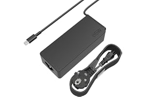LIUDLIAE Chargeur USB C 65W pour Lenovo Ordinateur Portable- pour ThinkPad T14 T15 E14 E15 L13 L14 L15 X1 Carbon T480 T490 T580 T590 E580 E590 L390 L480 L580 Yoga Chromebook 45W Type C Adaptateur Laptop