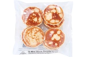 COMPTOIR DE LA GASTRONOMIE - Minis blinis par 16 - Paquet de 0,250 Kg environ